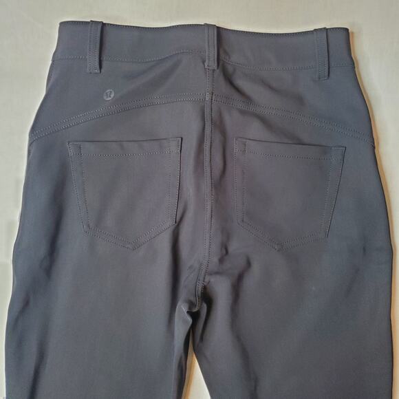 Lululemon Women's Size 27 City Sleek 5 Pocket High-Rise 7/8 Pant Black W5EJ8S - Picture 6 of 8